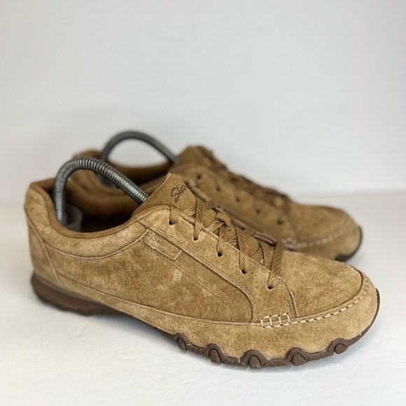 Skechers Women's Bikers Curbed 49336 Relaxed Fit Chocolate Casual Sneakers 9.5 - Picture 2 of 16